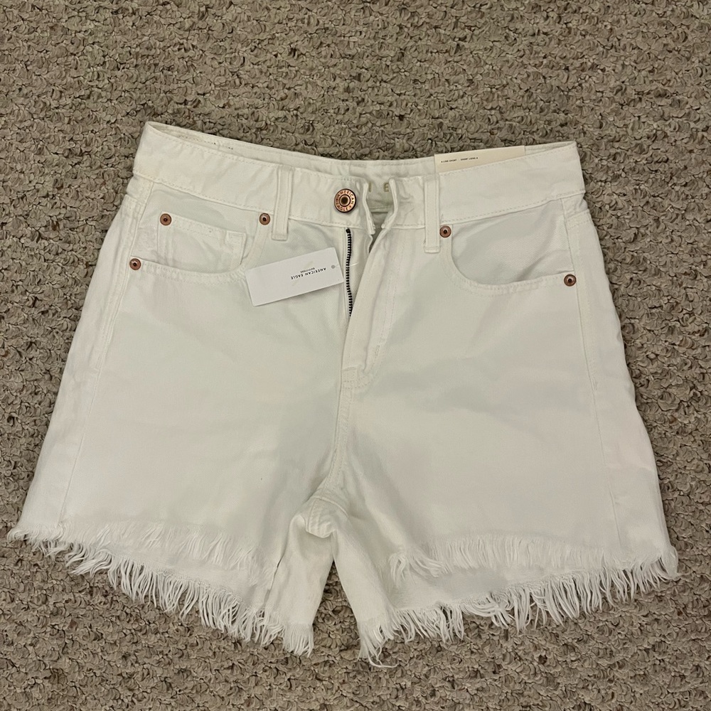 American Eagle Outfitters White Jean Shorts NWT